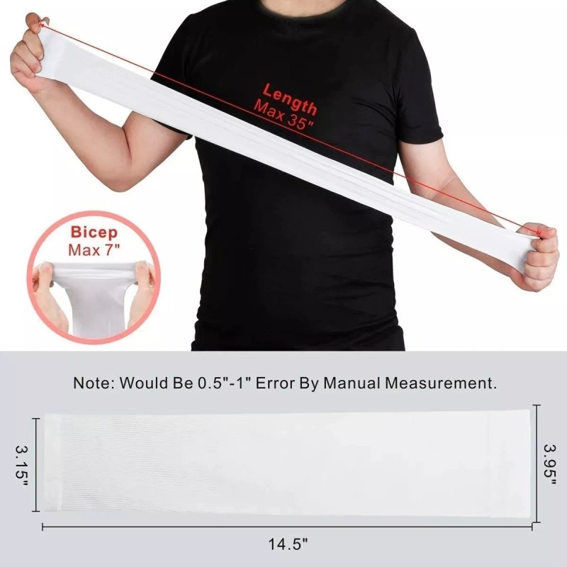 Veraly Manga Protectora Para Brazo Elasticidad Protección Uv 2 Pz