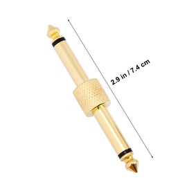 Parliky 6pcs Guitar Pedal Coupler Connectors Fit for Guitar Effects Pedal Boards Reliable