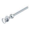 sourcing map 1/4-20 x 3-1/2" Square Neck Carriage Bolts with