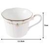 Narumi 8720-2540 Esperal Gold Cup Saucer, 7.3 fl oz (210