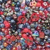 Acrylic Beads Mix(16mm)-Beading making-Bead Assortmens-DIY:_Light Blue_650ml