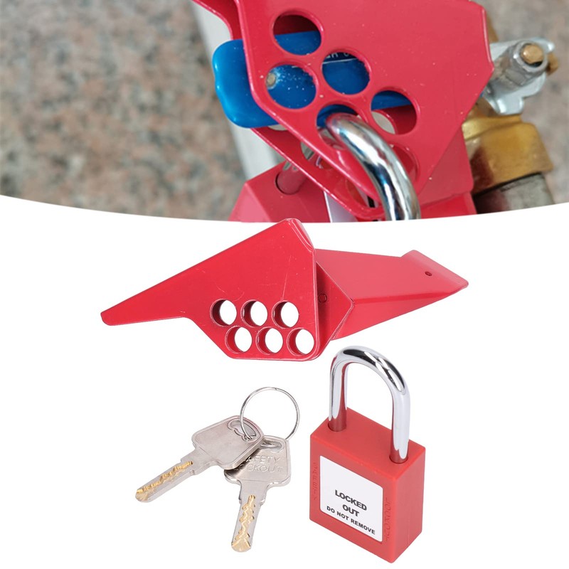 Standard Ball Valve Blocks, Small Ball Valve Lockout for Electricity
