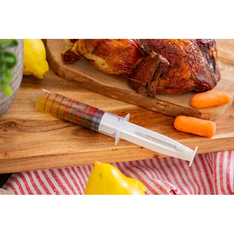 Chef Craft Select Plastic with Stainless Steel Needle Marinade Injector,
