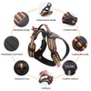 Dog Harness for Large Dogs with Handle, Luhuanx No Pull