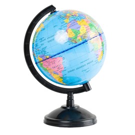 Terraqueous Globe 14 cm Spanish Political Map Educational Globe Rotating 360 Degree Cartography for Children and Adults Desk Decoration School Supplies
