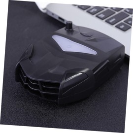 Operitacx USB Laptop Seitenlüfter Praktischer Computer Heizkörper mit Seitlicher Absaugung Schwarz Effiziente Kühlung für Ruhigen Betrieb Langlebiges Material Optimiert für Computerzubehör