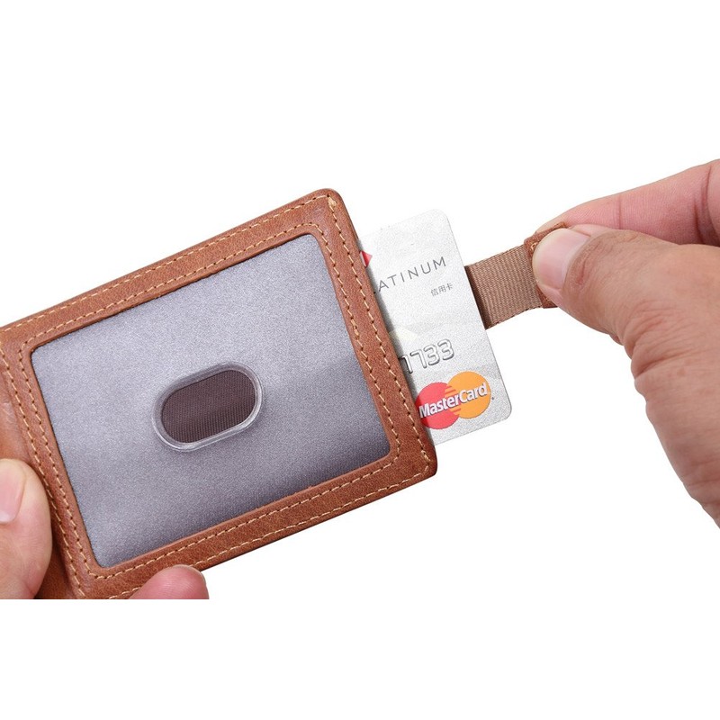MABELLA RFID Blocking Slim Minimalist Thin Bifold Wallet Mens Gifts