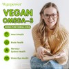 Vegan Omega-3 DHA Supplements - Premium Fish Oil Alternative from