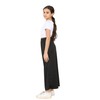 Loxdonz Girls Casual High Waist Maxi Skirt Kids Long Summer