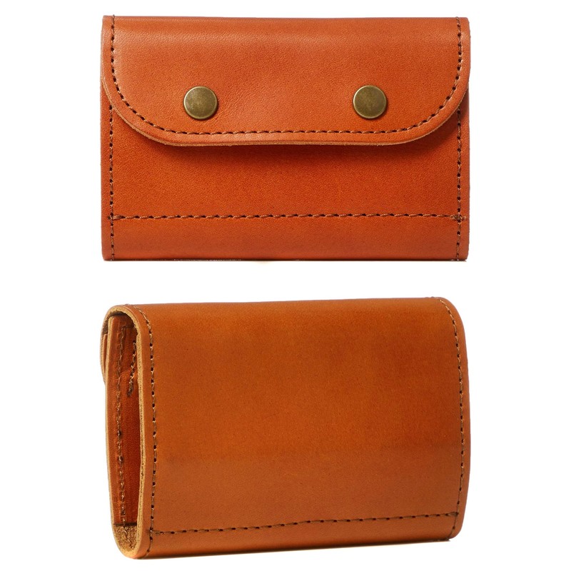BlissLeather Made in Japan Luxury Coin Catcher, Coin Purse, Coin