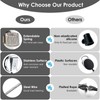 Ruzister® 2 Pack Retractable Pen Holder Pull Retractable Pen Holder
