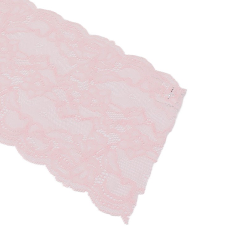 Lace Ribbon 17cm Wide Soft Nylon High Elasticity Non Irritating