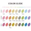 Cleodite Gray Hair Dye, Clear Color Smoky Pink with Treatment