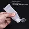 PATIKIL 50ml Squeeze Tube, 6 Pack Empty Cosmetic Tubes Plastic