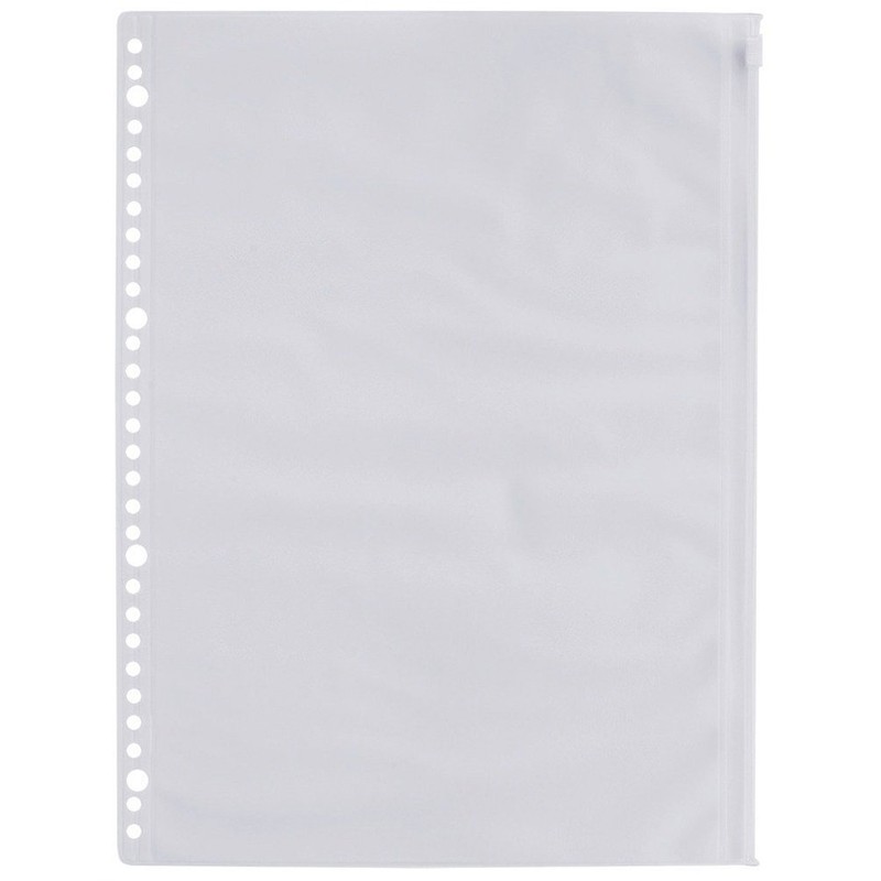 マルマン ファスナー付ポケット A4 30穴 リフィル 1枚 L850