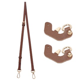 Taschengurt, Mini-Format – verstellbarer Schultergurt aus veganem Leder, 14 mm für Damen-Schultertasche, W-Schnalle ohne Bohren, Ersatzzubehör für Reisen und Alltag