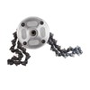 Walfront Multifunctional Spiral Chain Trimmer Head Replacement Head Garden Lawn