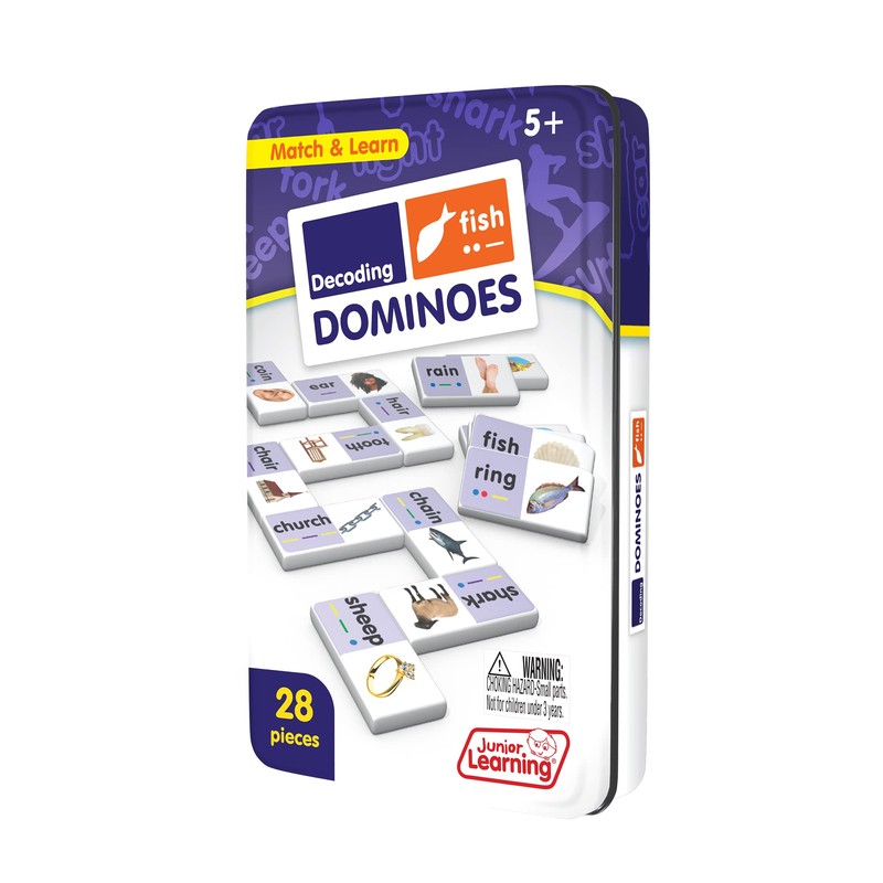 Junior Learning Decoding Match & Learn Dominoes