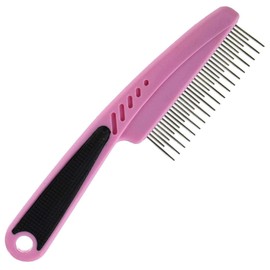 Pet Hair Comb Detangling Pet Comb For Dogs Cats Puppy Animals Pet Comb (Pink)