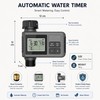 Automatic Water Timer for 2-Zone Garden Irrigation – IPX7 LCD