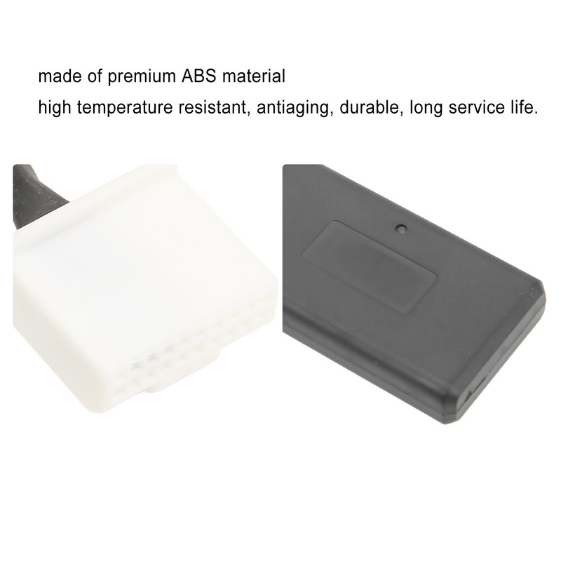 Car Bluetooth Wireless Module 20 Pin AUX IN Adapter Replacement