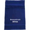 ShirtShop-Saar Sonnenstrand Ultras; Städte Badetuch, dunkelblau
