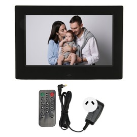 7 Inch Digital Photo Frame HD 1080P Digital Picture Frame Photo Album with Clock and Calendar Function 100‑240V AU Plug