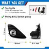 Fog Lights compatible for Toyota Camry 2012 2013 2014 (not