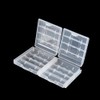 Tosuny 10Pzs Cajas de Almacenamiento de Batería, Caja de Plástico