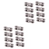 Kisangel 2sets 10 Speed Bike Chain Missing Link Stainless Steel