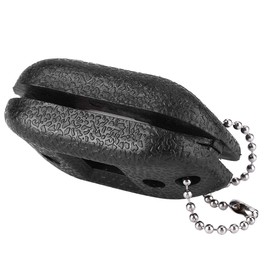 Demeras Ice Skate Sharpener Portable Ice Skates Blade Sharpener Grindstone Grinding Tool with Key Chain for Hockey or Skates