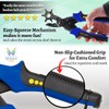 Skilled Crafter Leather Belt Puncher with Case. Heavy Duty Revolving