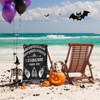 Joktacular Gothic Ouija Board Beach Towel, Halloween Skull Sun Moon
