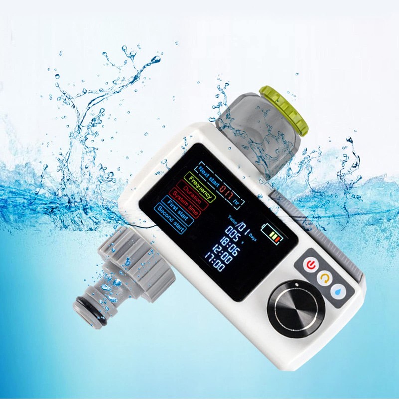Sprinkler Timer, Programmable Solar Irrigation Timer for Garden Hose with