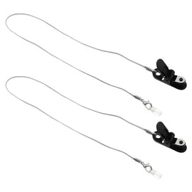 Beavorty Clip for Adults Seniors, 2pcs Clip Holder Anti-lost Hearing Amplifier Rope Lanyard
