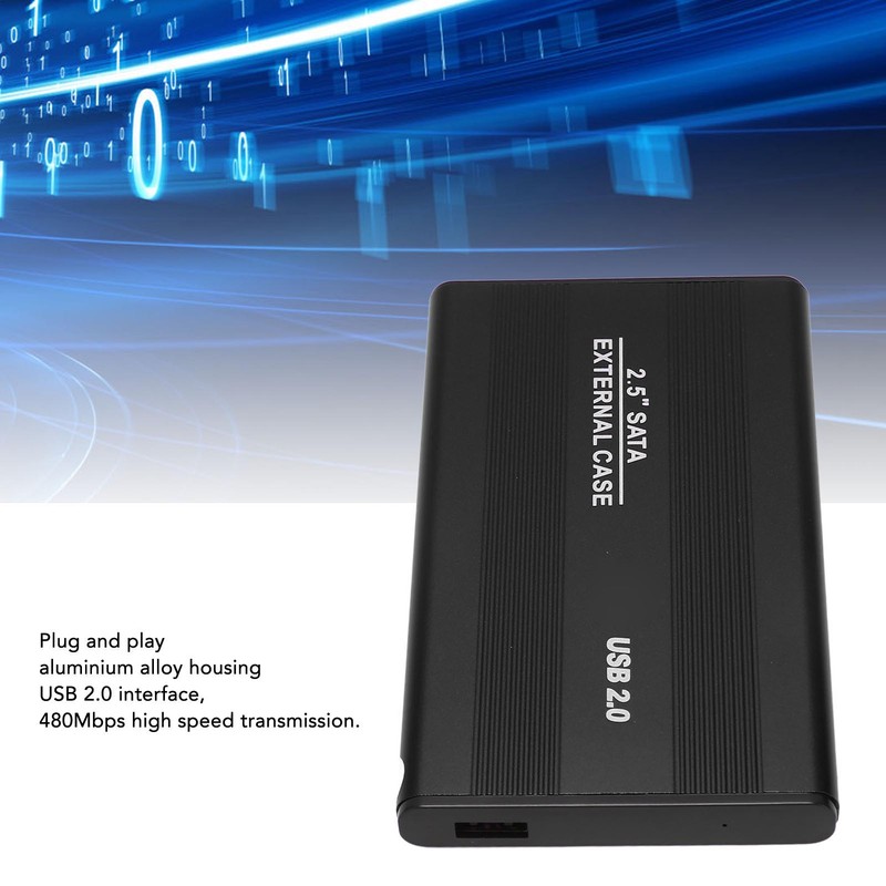 External Hard Drive 2.5 Inch Slim USB 2.0 High Speed