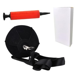 Sosoport Golf Training Ball Posture Correction Aid for Men and Women Durable Swing Trainer for Beginners Inflatable Golf Practice Tool with Pump