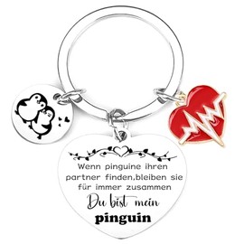 JRZDFXS Keyring Girlfriend Boyfriend Gift For Boyfriend Husband Gift Ideas For Couples Gifts For Both Keyrings Funny Birthday Gift For Men Valentine's Day For Him, 2