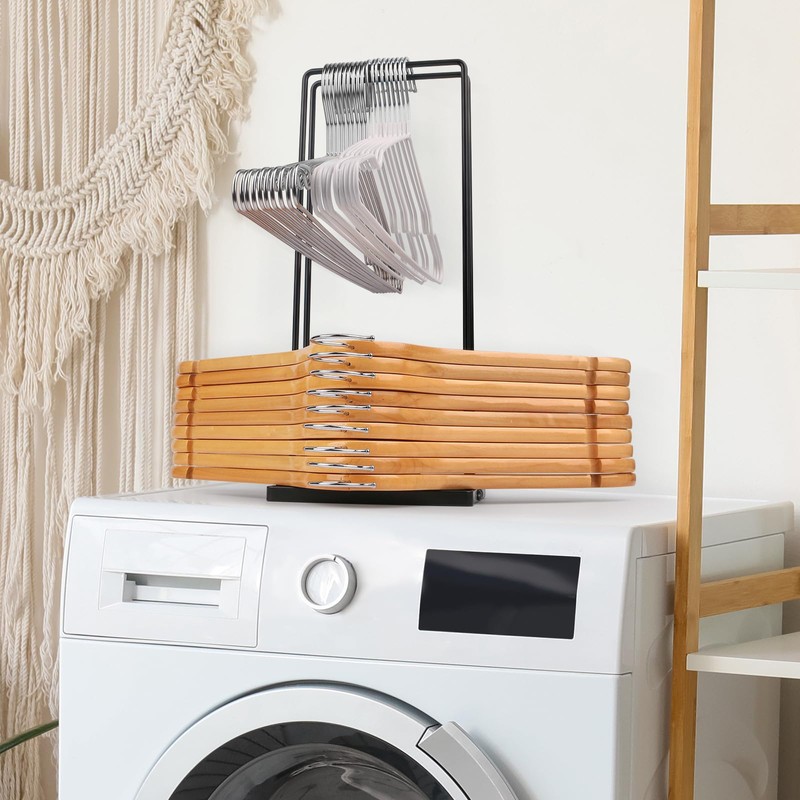 Hanger Stacker 2 Pack, Clothes Hanger Holder Organizer for Closet