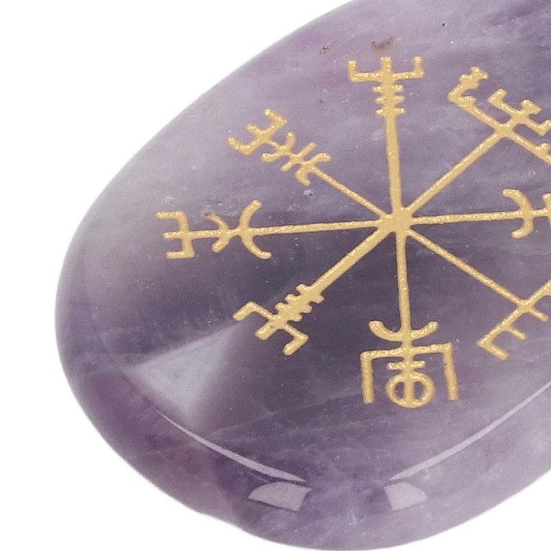 Meditation Symbol Stones Engraved Viking Symbol Stones Healing Emotions for