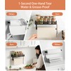 Paper Towel Holder Wall Mount for Kitchen, One-Handed Tear, Bathroom