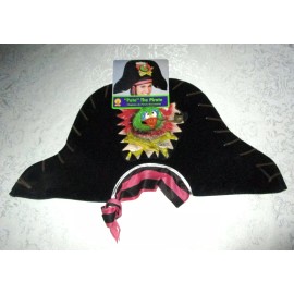 Rubie's Adult 14+ Pirate Hat "Pete" The Pirate Rubie's 49493 Costume Accessory