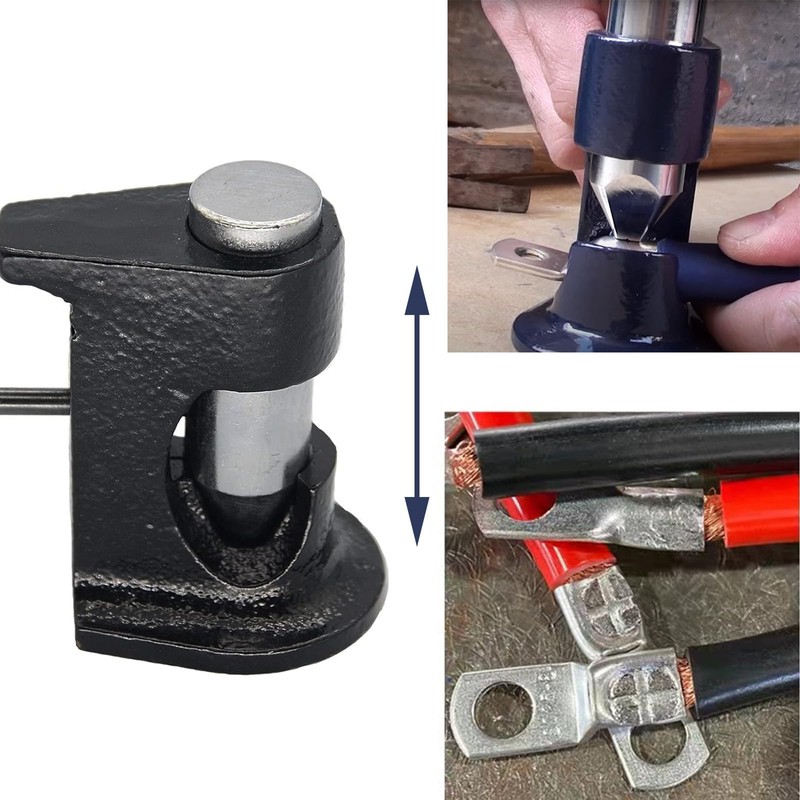 Hammer Lug Indent Crimper Tool, Battery Cable Crimping Tool, Wire