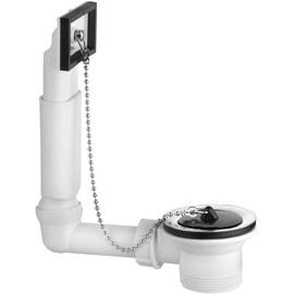 Viega 100834 7462,71 Drain and Overflow Set 1 1 / 2-inch connection, Plates Diameter: 70 MM for Washing