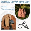 YELARXI Initial Letter Keychain, Alphabet Y Keychain Cute - Fitting