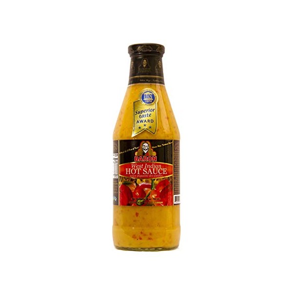 Baron West Indian Hot Sauce - 28 fl.oz