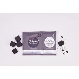 AVRYBEAUTY Gel-Ohh Jelly Spa Bath 3 pack, Charcoal Infused, Ginger and Lemongrass Scented, Pedicure, Salon Services, Jelly Pedicure, Pedi, Heat & Aroma Therapy