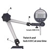 Clockwise Tools Digital Indicator with Magnetic Base Holder Stand, DIBR-0105