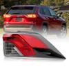 Convitex Passenger Outer LED Tail Light Assembly for Toyota RAV4