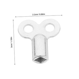 SHINEOFI 6pcs Radiator Key Set Hvac Tools for Efficient Bleeding Adjusting Radiators Air Bleeder Key for Water Heater Valve Accessories